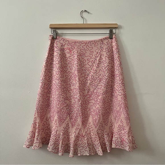 Vintage Escada Silk Print Slip Skirt - Picture 2 of 4